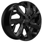 R15 4x100 6J ET45 D56,6 Khomen KHW1508 (Chevrolet Nexia) Black