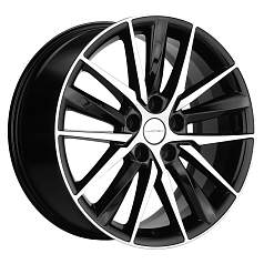 Диск R18 5x108 8J ET47 D60,1 Khomen KHW1807 (Chery Tiggo 8/ 8 Pro) Black-FP