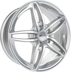 Диск R17 5x100 7J ET48 D56,1 Скад Турин селена
