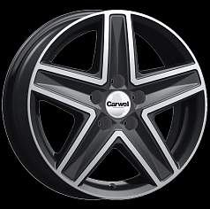 Диск R16 5x130 6,5J ET50 D89,1 Carwel Витим 237 AB