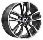 R18 5x114,3 8J ET30 D67,1 К&К Борэй (КС901-02) алмаз черный 
