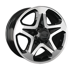 Диск R16 5x139,7 7J ET5 D108,5 LS Wheels 774 BKF 