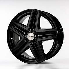 Диск R16 5x130 6,5J ET55 D89,1 Carwel Витим 237 BK