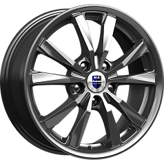 Диск R16 5x114,3 6,5J ET50 D66,1 К&К Спайдер дарк платинум