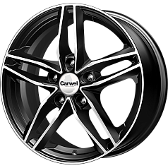 Диск R16 5x112 6,5J ET38 D66,6 Carwel Тау 131(107) AB