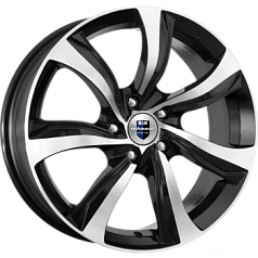 Диск R17 5x114,3 7J ET39 D60,1 Rapid Либерти-оригинал Almaz_black