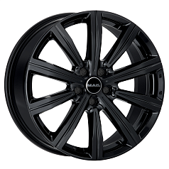 Диск R20 5x112 8,5J ET52 D66,6 MAK Birmingham Gloss Black 