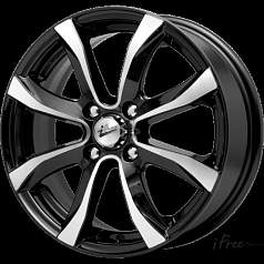 Диск R15 4x100 6J ET48 D54,1 iFree Дайс Блэк Джек