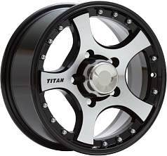 Диск R16 6x139,7 7J ET20 D109,7 Скад Титан алмаз