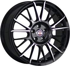 Диск R15 4x100 6J ET46 D54,1 Alcasta M33 BKF 