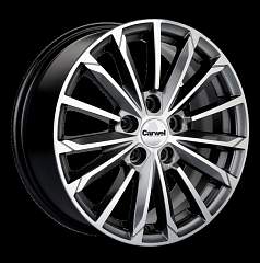 Диск R16 5x112 6,5J ET39,5 D66,6 Carwel Тевриз 1611 (Action) AGS