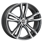 R19 5x120 9J ET18 D74,1 MAK X-Mode Gunmetal Mirror Face 