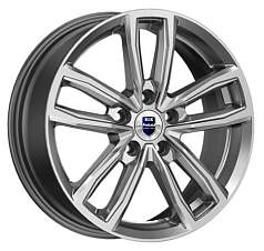 Диск R17 5x114,3 6,5J ET38 D67,1 K&K Каланг (КС1086) дарк платинум