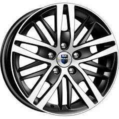 Диск R16 5x110 7J ET45 D67,1 K&K Fencer (КС687) алмаз чёрный