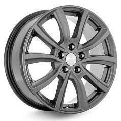 Диск R17 5x108 7J ET50 D63,35 Скад Онтарио Графит 