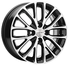 Диск R15 4x100 6J ET37 D60,1 Khomen KHW1506 (Lada X-Ray) Black-FP