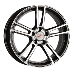 Диск R19 5x120 8,5J ET33 D72,6 1000 Miglia MM1002 Dark Anthracite Polished