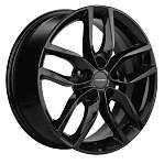 R17 5x114,3 6,5J ET45 D66,1 Khomen KHW1708 ( 17_ZV Nissan Tiida ) Black