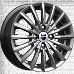 R14 4x100 5,5J ET45 D56,6 K&K Акцент дарк-платинум