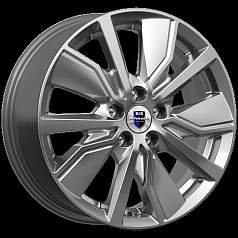 Диск R16 5x112 6,5J ET50 D57,1 K&K Гамбит (КС961) дарк платинум