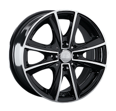 Диск R17 4x100 7J ET40 D60,1 LS Wheels 231 BKF