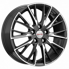 Диск R17 5x114,3 6,5J ET45 67,1 K&K Солт (КС773) алмаз черный 