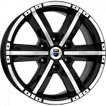R17 6x114,3 7,5J ET39 D67,1 K&K Окинава(КС635) Алмаз черный 