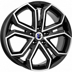 R19 5x112 8,5J ET32 66,6 K&K Пандора (КС466) алмаз черный 