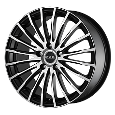 Диск R18 5x112 8J ET50 D57,1 MAK Fatale Ice Black 