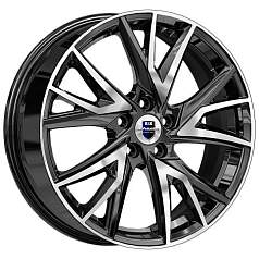 Диск R18 5x108 6,5J ET50 D63,35 K&K Кайлас (КС1054) алмаз чёрный