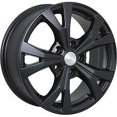 Диск R16 5x114,3 6,5J ET38 D67,1 Скад Нагано Чёрный бархат