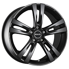 Шины R18 5x112 8J ET30 D76 MAK Zenith Matt Black 