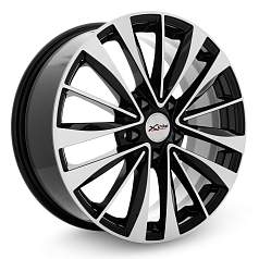 Диск R17 5x108 7J ET35 D67,1 X'trike X-126 BK/FP