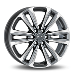 R17 6x139,7 7,5J ET50 D93,1 MAK Safari 6 Gunmetal Mirror Face 