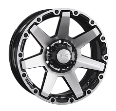 Диск R17 6x139,7 8J ET20 D106,1 LS Wheels 874 BKF