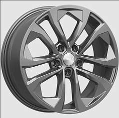 Диск R17 5x114,3 7J ET50 D66,1 Скад Тукан графит