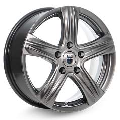 Диск R16 5x100 6,5J ET48 D56,1 K&K КС498 Легион-оригинал дарк платинум