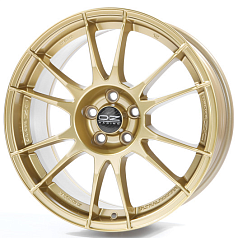 Диск R18 5x100 8J ET48 D68 OZ Ultraleggera Race Gold d-S