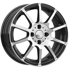 Диск R15 4x100 6J ET47 D60,1 Скад Акита алмаз 