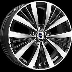 Диск R19 5x114,3 7,5J ET45 66,1 K&K Марвел (КС881) алмаз черный SK