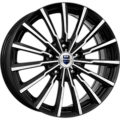 Диск R17 5x108 7J ET50 D63,35 K&K Акцент КС562 алмаз черный