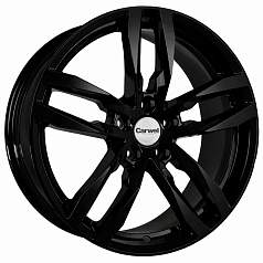 Диск R19 5x108 8J ET42,5 D63,35 Carwel Зильс 220 BK