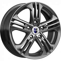 Диск R16 5x100 6,5J ET35 D67,1 K&K КС666 Trinity дарк платинум