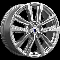 Диск R17 5x112 7,5J ET45 D57,1 K&K Лацио (КС964) дарк платинум