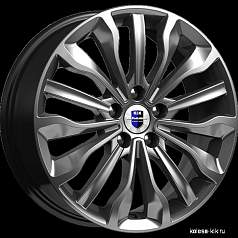 Диск R17 5x108 6,5J ET50 D63,35 К&К Атакама (КС756) дарк платинум