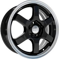 Диск R15 4x98 6J ET38 D58,6 Скад Киото алмаз-антрацит