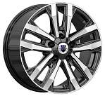 R18 5x130 8J ET43 D84,1 K&K Мичиган (КС1107) алмаз чёрный