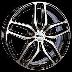 Диск R17 5x114,3 6,5J ET37 D66,6 Carwel Виви 199 AB