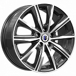 R16 5x114,3 7J ET38 67,1 K&K Арнар (КС904) алмаз черный 