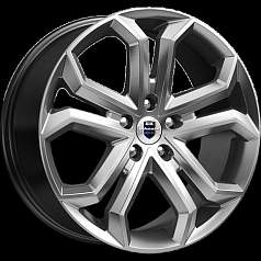 Диск R19 5x112 8,5J ET40 66,6 K&K Пандора (КС466) дарк платинум